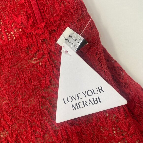 Nadine Merabi Miranda Red Dress XS NWT - Picture 12 of 14